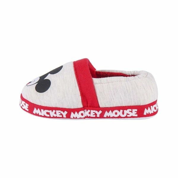 Hustofflor Mickey Mouse Ljusgrå 32-33