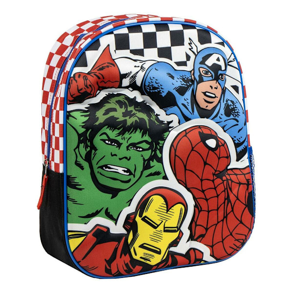Skolryggsäck The Avengers Svart 25 x 31 x 10 cm