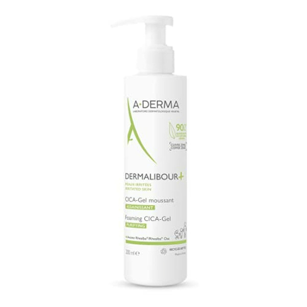 Rengöringsgel A-Derma Dermalibour+ Renande 200 ml
