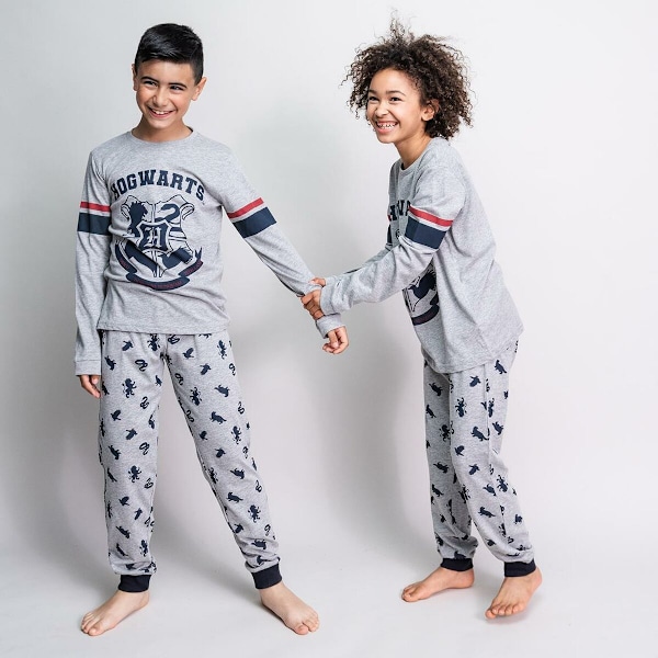 Pyjamas Barn Harry Potter Grå 8 år