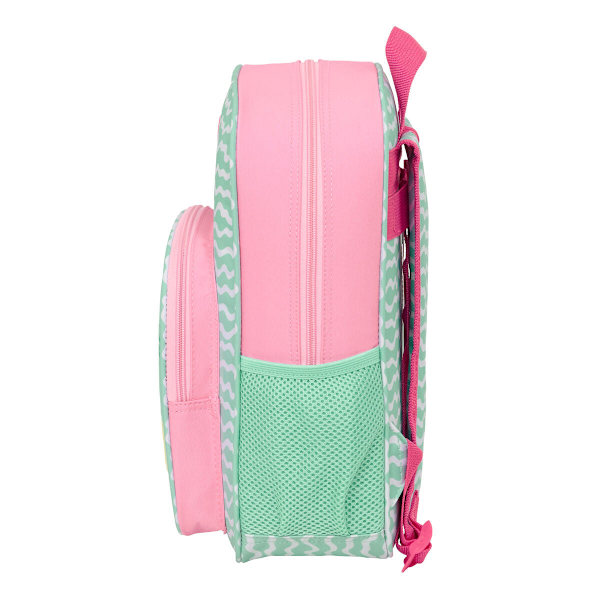 Skolryggsäck Lilo & Stitch Ice cream Rosa 26 x 34 x 11 cm