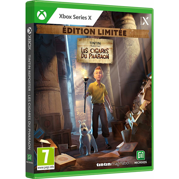 Xbox One / Series X Videospel Microids Tintin Reporter: Les