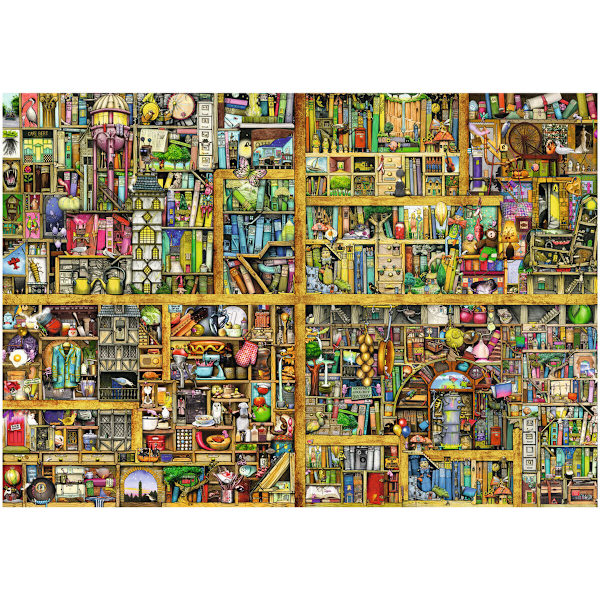 Pussel Ravensburger Magic Library 18000 Delar
