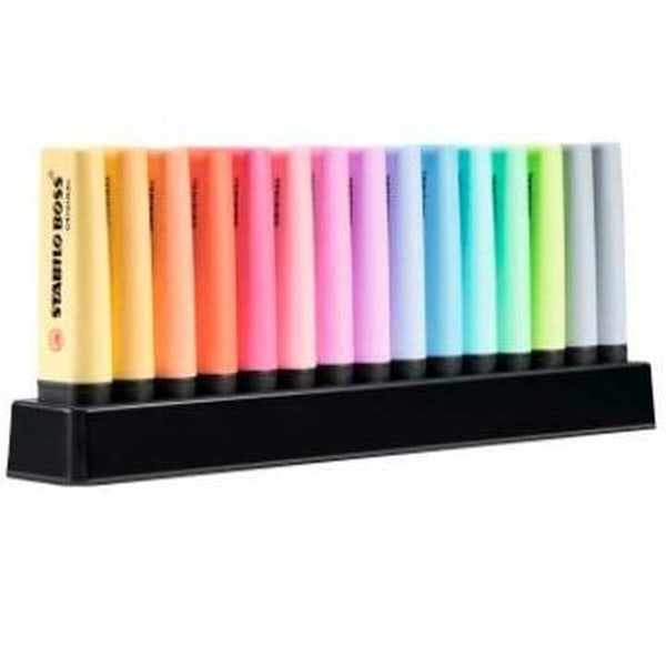 Fluorescerande markörsuppsättning Stabilo Boss Multicolour (5