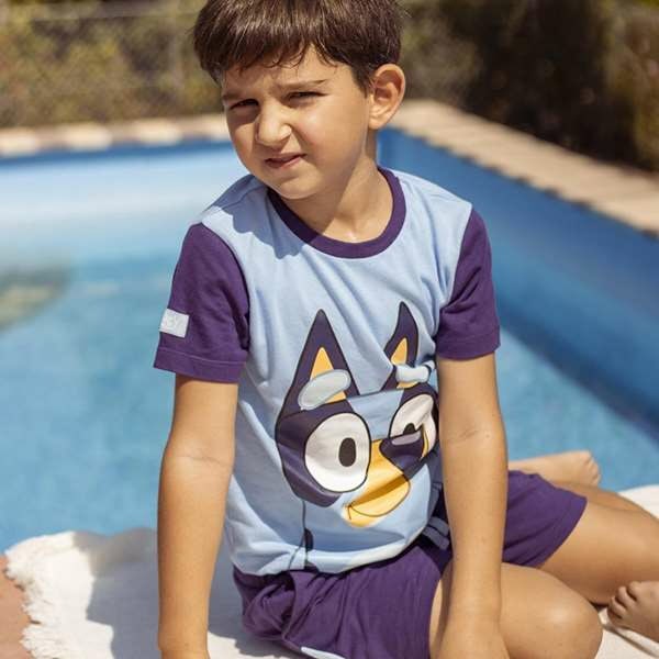 Set av kläder Bluey Blå 4 år