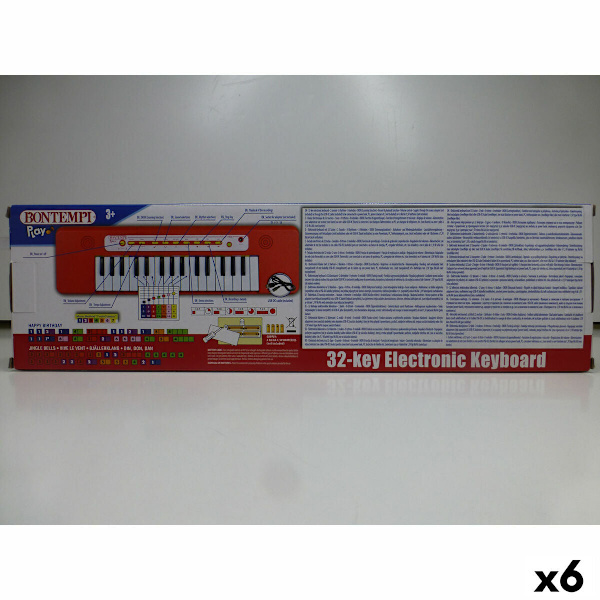 Tangentbord Bontempi 47 x 3,5 x 13 cm (6 antal)