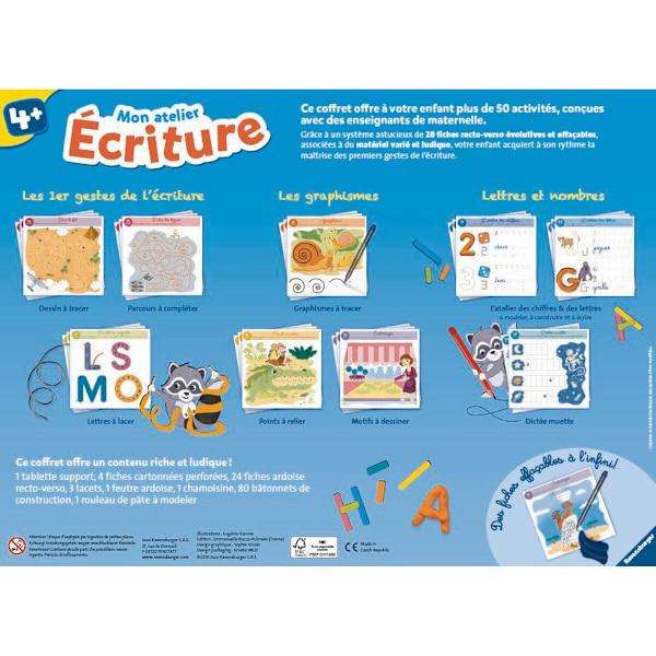 Sällskapsspel Ravensburger My Writing Workshop (FR) Multicolour