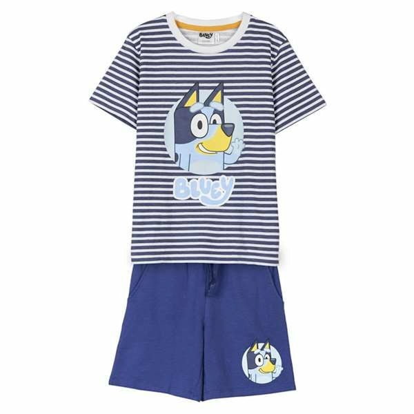 Set av kläder Bluey Mörkblå 2 år