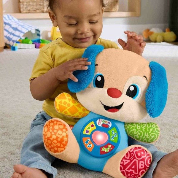 Mjukisleksak Fisher-Price Laugh and Learn Puppy Progressive