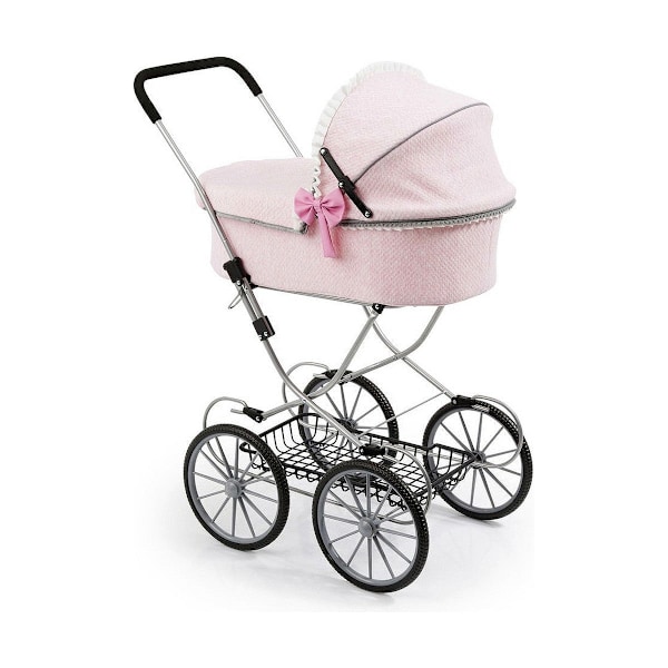 Dockvagn Reig Dolls Pram Rosa 64 cm
