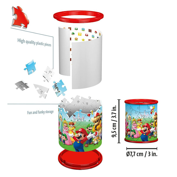 Pussel Ravensburger Iceland: Kirkjuffellsfoss 3D (54 Delar)