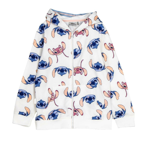 Luvtröja, Flickor Stitch Beige 6 år