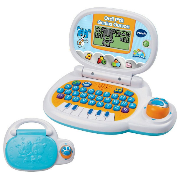 Bärbar dator Vtech Genius Blue Bear 26 x 5,5 x 19,7 cm