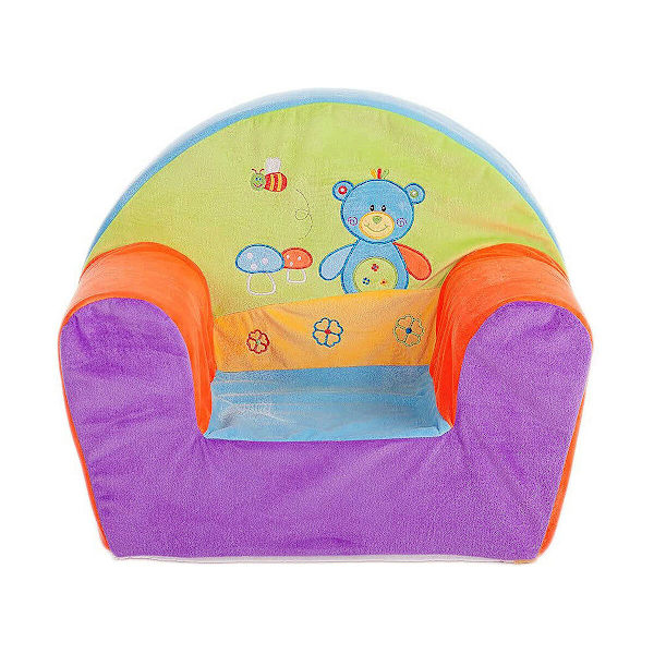 Barnfåtölj Multicolour Björn 44 x 34 x 53 cm