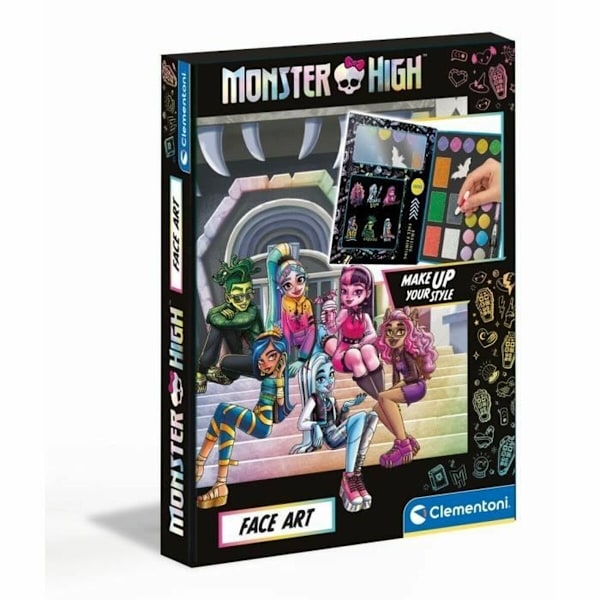 Sminkset för barn Clementoni Monster High Fashion Designer
