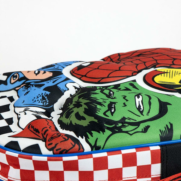 Skolryggsäck The Avengers Svart 25 x 31 x 10 cm