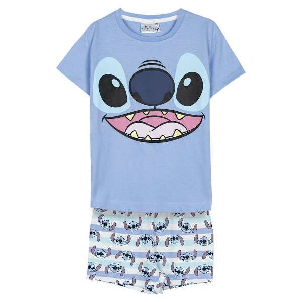 Pyjamas Barn Stitch Blå 12 år