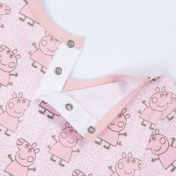Set av kläder Peppa Pig Rosa 12 månader