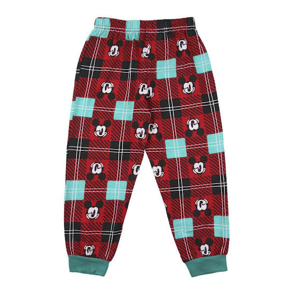 Pyjamas Barn Mickey Mouse Röd 10 år