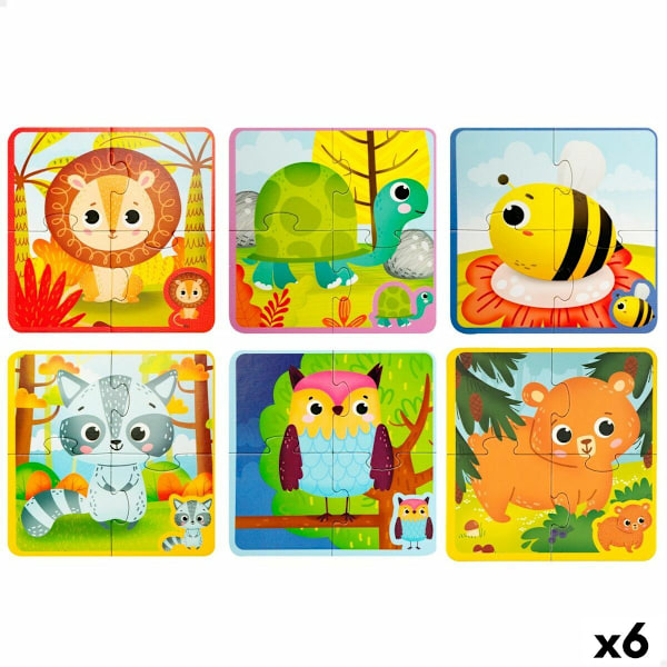 Barnpussel Lisciani Giochi 16 x 0,1 x 16 cm Pekskärm 24 Delar 4