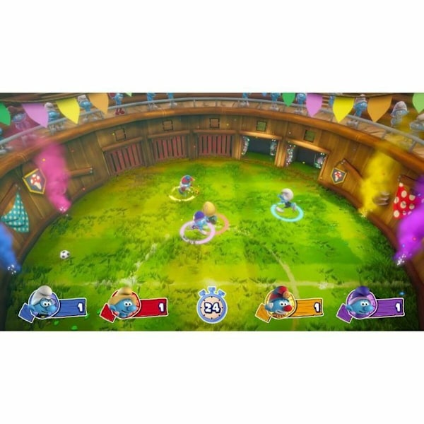 TV-spel för Switch Microids Les Schtroumpfs : Village Party