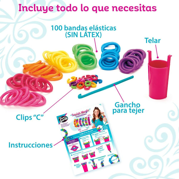 Armbandssats Cra-Z-Art Plast 3,4 x 0,3 x 2,7 cm 4 x 8 x 3,5 cm