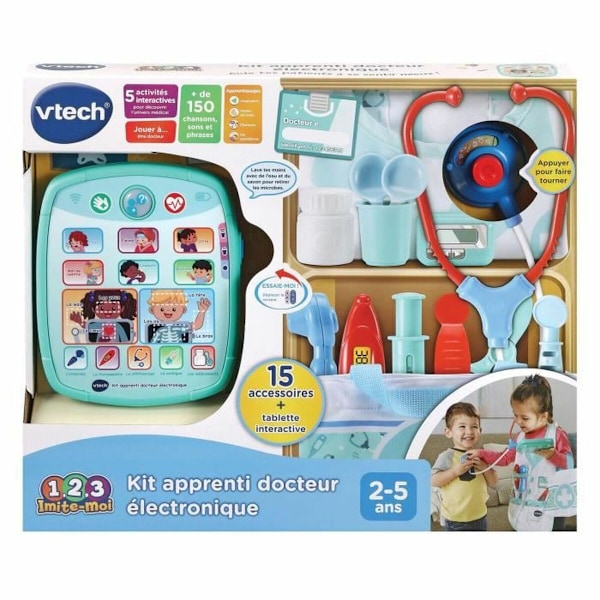 Leksak, doktorsväska med tillbehör Vtech Electronic Doctor
