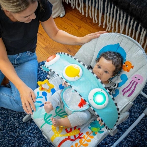 Hängmatta för bebis Baby Einstein Ocean Explorers Kick to It