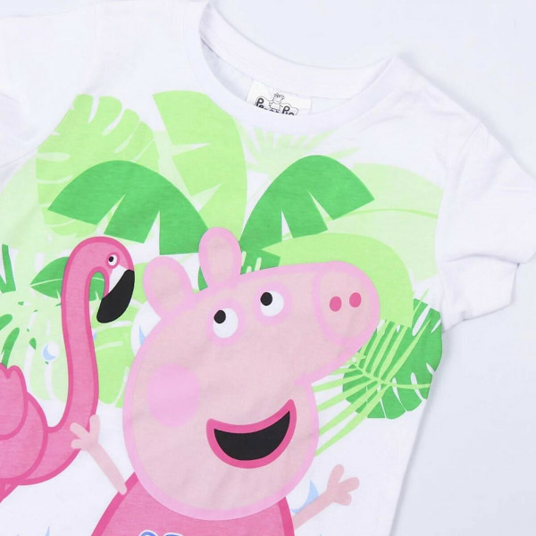 Set av kläder Peppa Pig Vit Blå 2 år