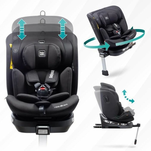 Bilstol Babyauto Antracitgrå 0 (de 0 a 10 kilos) I (9 - 18 kg)