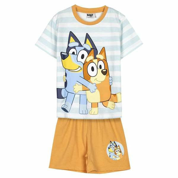 Pyjamas Barn Bluey Ljusblå (24 månader)