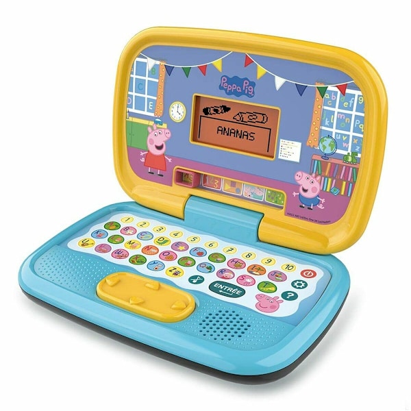 Bärbar dator Vtech Peppa Pig 3-6 år Interaktiv leksak Multifärg