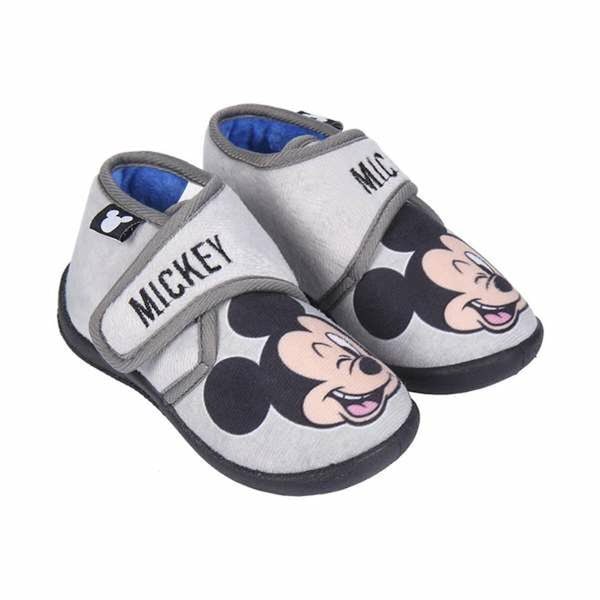 Hustofflor Mickey Mouse Ljusgrå 21