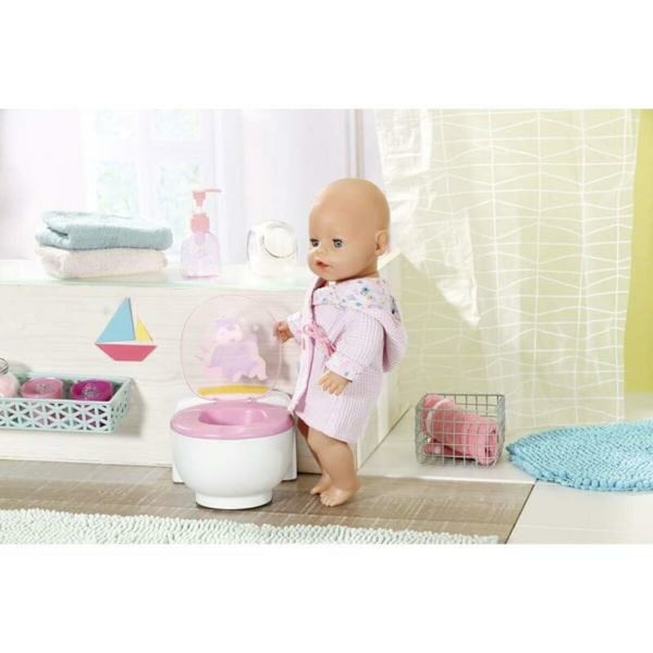 Docka tillbehör Zapf Creation Bath Poo-PooToilet med ljud (43