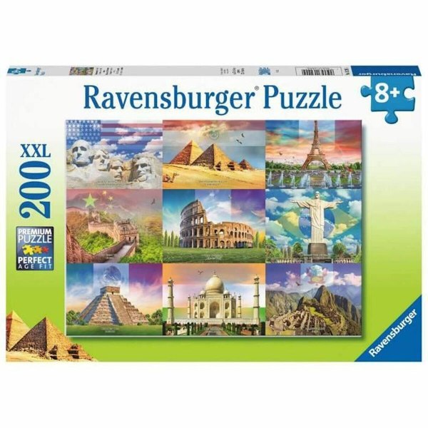 Pussel Ravensburger 13290 XXL Monumentos del mundo 200 Delar