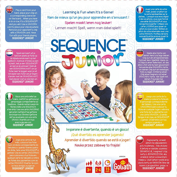Memory-spel Goliath Sequence Junior