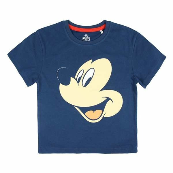 Pyjamas Barn Mickey Mouse Mörkblå 5 år