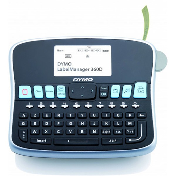 Manuell märkningsmaskin Dymo LabelManager™ 360D Svart