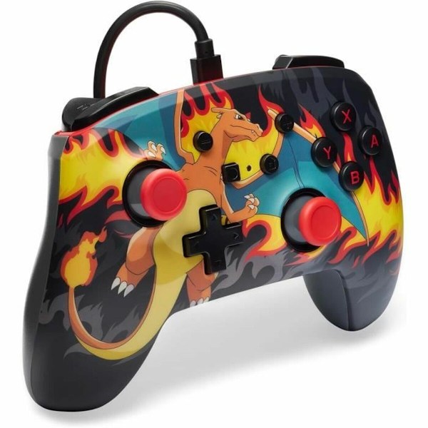 Spelkontroll Powera Charizad Firestorm Gul Nintendo Switch