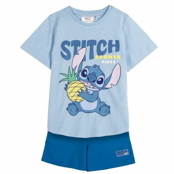 Set av kläder Stitch Blå 6 år