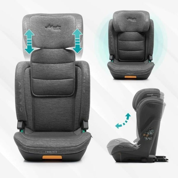 Bilstol Babyauto CAPAX GREY DOBBY Grå II (15-25 kg) Barn ECE