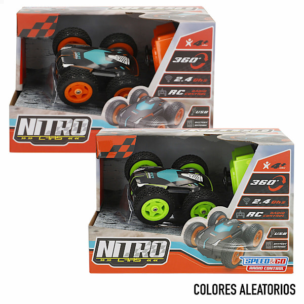 Radiostyrd bil 8 x 4 x 7,5 cm (6 antal)