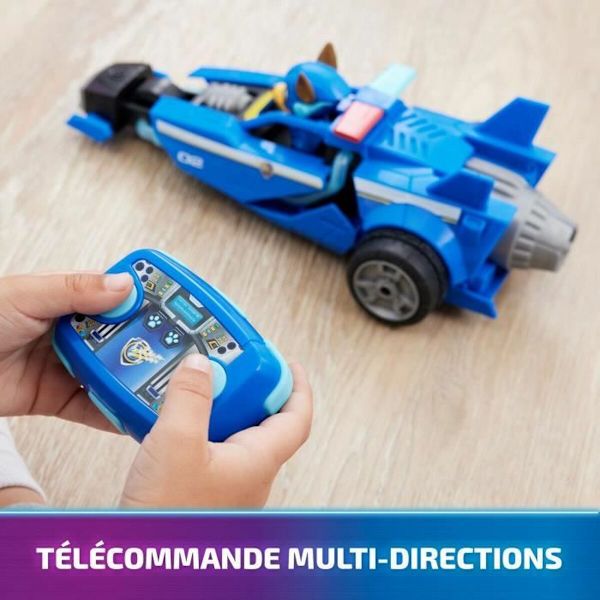 Radiostyrd bil The Paw Patrol Gyllene Svart/Blå