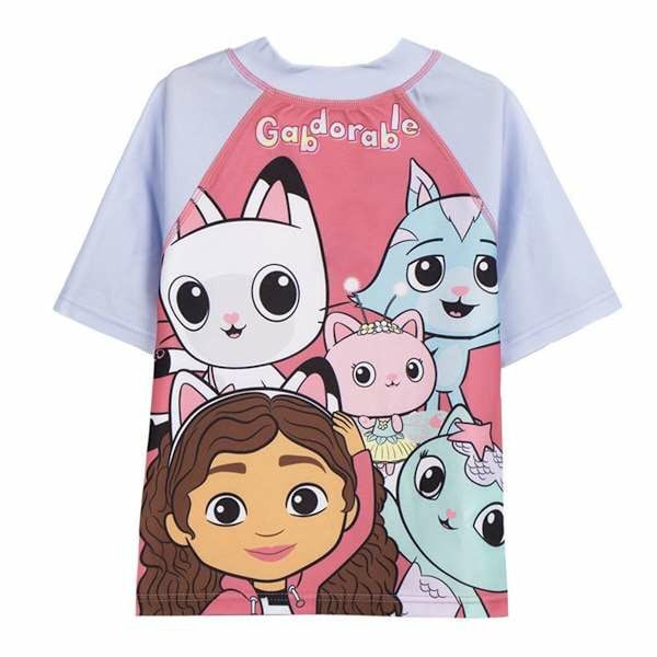 Barn T-shirt med kortärm Gabby's Dollhouse Multicolour 6 år