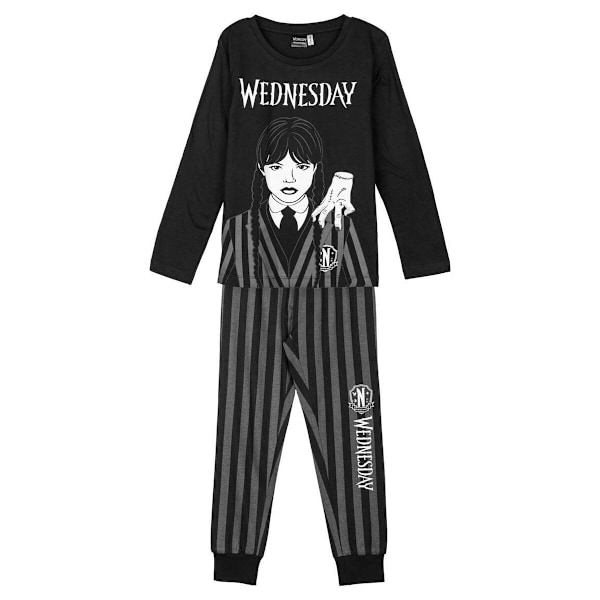 Pyjamas Barn Wednesday Mörkgrå 10 år