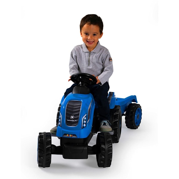 Trehjuling Smoby Traktor Släp
