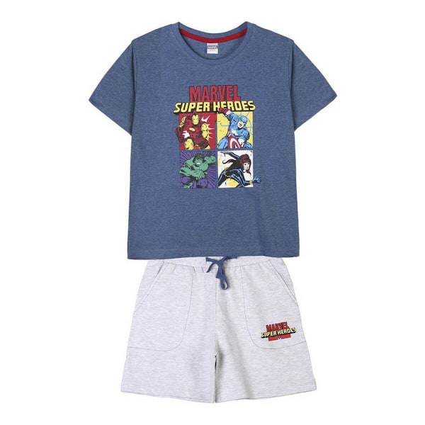 Set av kläder Marvel Mörkblå 6 år