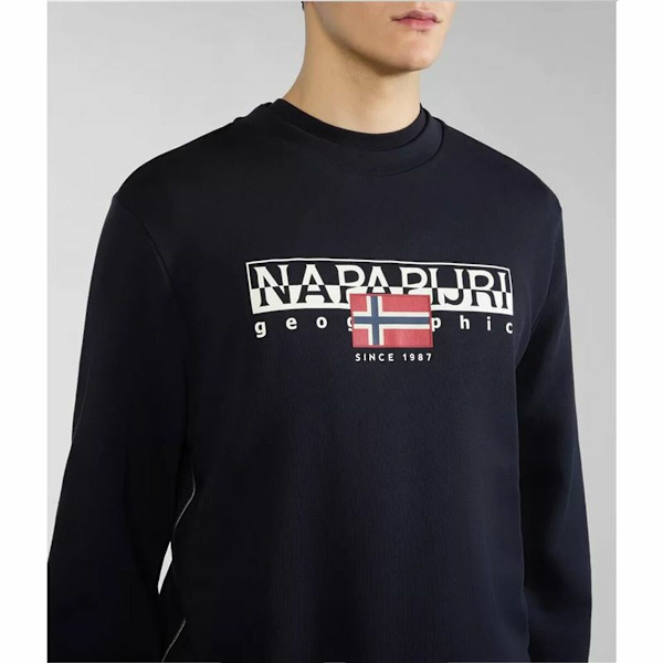 Tröja med huva Unisex Napapijri B-Aylmer C Svart L