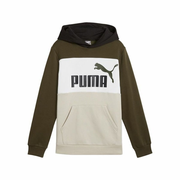 Tröja med huva Unisex Puma Essentials Block 9-10 år