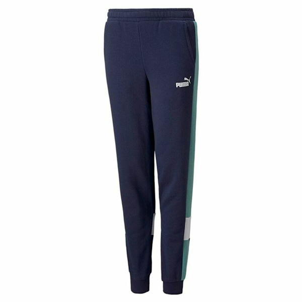 Nederdel träningsoverall för barn Puma Essential+ Colorblock B